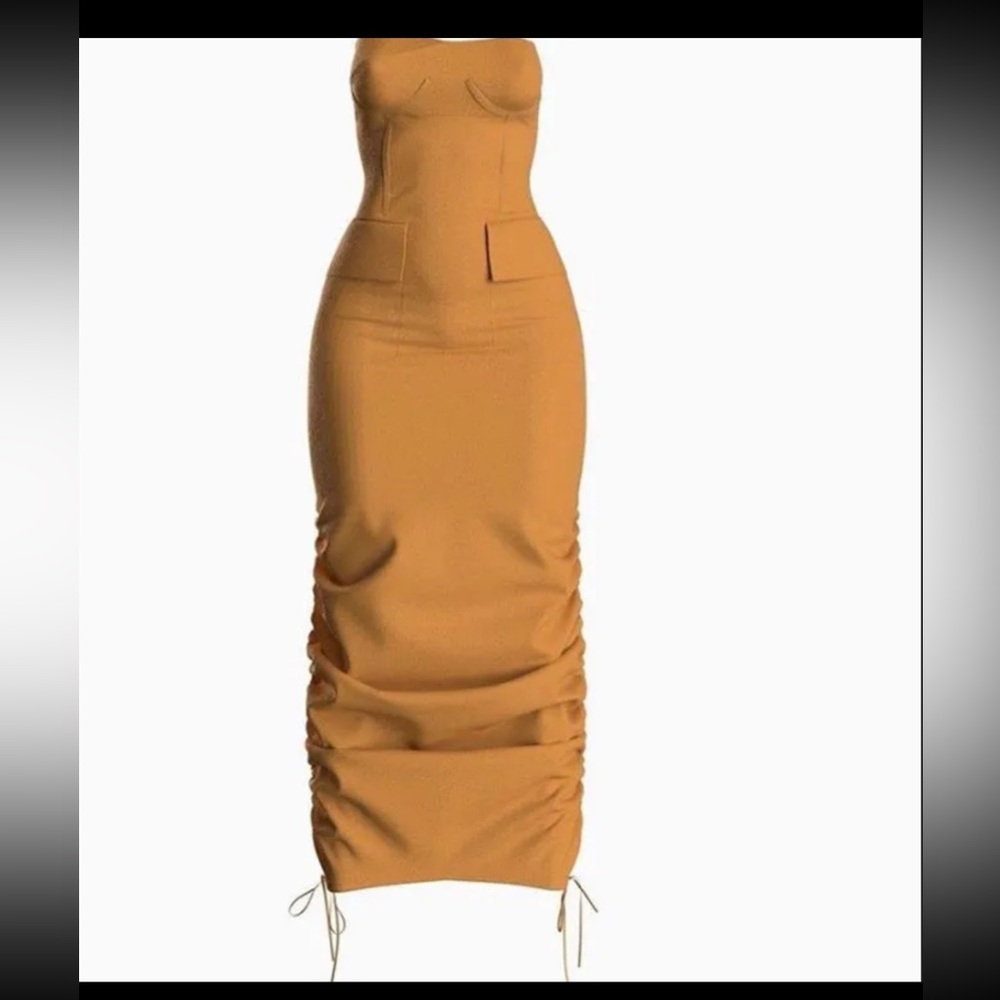 Hanifa Caramel Joli Dress